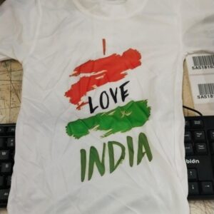 Kids Boys White Printed Colour T Shirt Size 2 To 4 Yrs