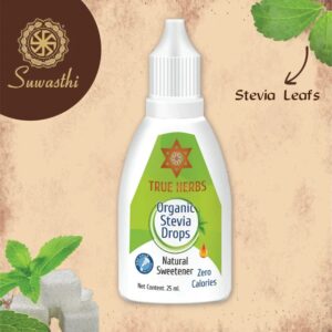 True Herbs Organic Stevia Drops 25 Ml