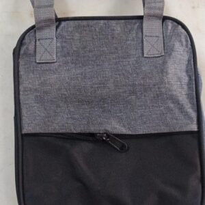Lunch Tiffin Bag For School College Office Colour Black Grey