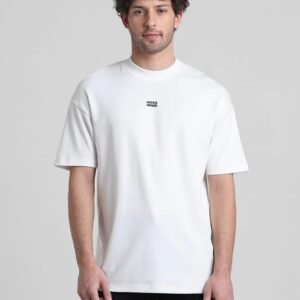 Jack And Jones White Graphic Printed Oversized T Shirt Size Xxl