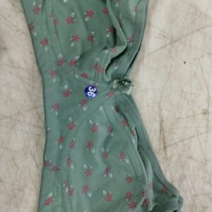 Women Non Padded Bra Color Green Size 36