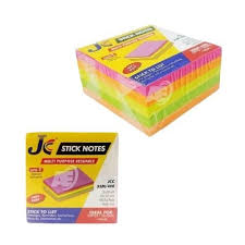 Jc Sticky Note 3 X 3 Multicolour 400 Pages