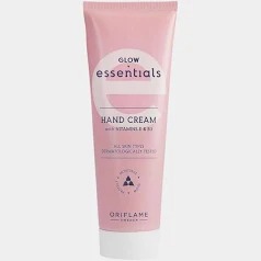 Oriflame Sweden Essentials Glow Essentials Hand Cream With Vitamins E B3 75 Ml