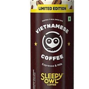 Sleepy Owl Vietnamese Espresso Milk Coffee 230 Ml