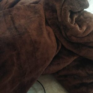 Brown Color Double Bed Lightweight Blanket