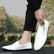 Stylish Triendly Loafer For Men White Color Size 42
