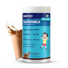 Gritzo Supermilk Overall Growth 26Y 6G Protein Powder Double Chocolate 400G
