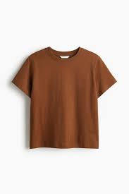 H And M Women Top Brown Color Size Xl