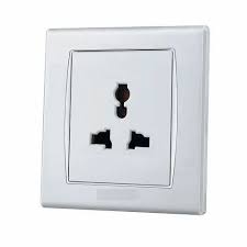 Single Socket White Colour