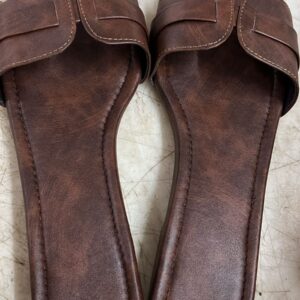 Woman Brown Color Slipper Size 41
