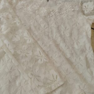 White Colour Top For Women Size L