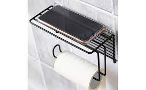 Self Adhesive Toilet Paper Holdertissue Paper Roll Holder With Mobile