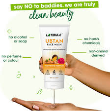 Latibule Ubtan Face Wash Skin Lightening And Tan Removal Face Wash 50Ml