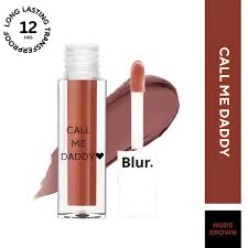 Blur India Call Me Daddy Nude Matte Liquid Lipstick 5Ml