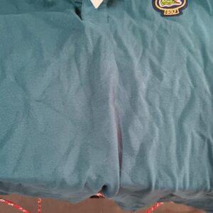 Collar Antimicrobial Slim Fit Sports Blue Tshirt Xl