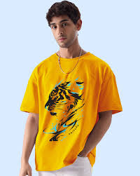 Ausk Men Enitor Yellow T Shirt Size Xl