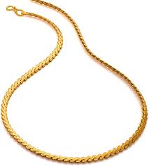 Artificial Chain For Men Golden Colour