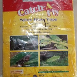Catch A Fly Yellow Sticky Traps 150 Mm
