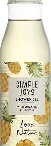 Oriflame Love Nature Simple Joys Shower Gel Pineapple Organic Shower Gel 250 Ml