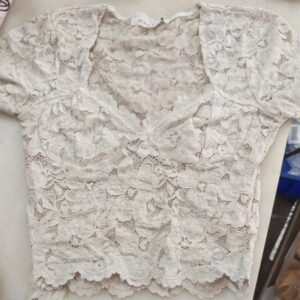 Women Top Color Of White