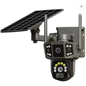 Kian V380 Solar Pro Smart Built In Battery 4G Sim Card Network Security Camera