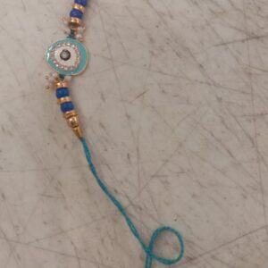 Sky Blue Thread Rakhi