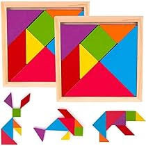 Tangram Puzzle Toy Box Pack Of 2