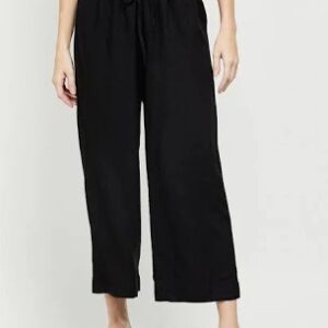 Black Comfy Palazzo For Women Size M