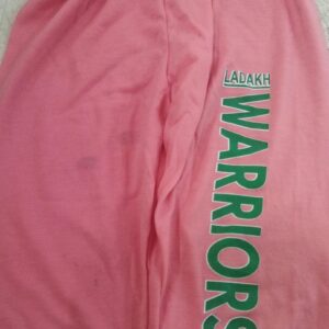 Peach Color Cotton Warriors Printed Trousers For Kids For 2Yr