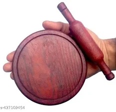 Wooden Toy Roller Pin And Board