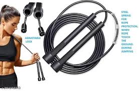 Black Colour Skipping Rope