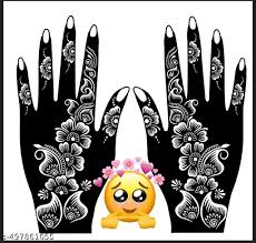 Unique Mehndi Stencil Mehndi Stencil Bridal Mehendi Design