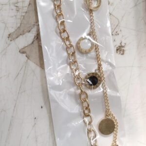 Golden Color Bracelet For Unisex