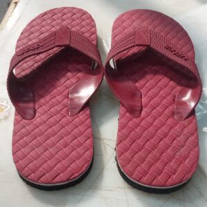 Maroon Colour Slipper For Men Size 8