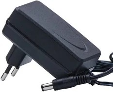 Black 12V 2A Power Supply Adaptor