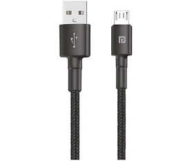 Black Type B Usb Charging Cable
