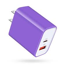 Purple 5V Color Charging Adapter