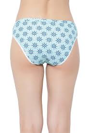 Clovia Printed Cotton LowRise Thongs Size Xxl