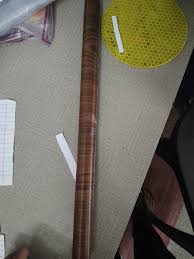 Royal DecorVertical Grain Wood Texture Wallpaper Ideal For Walls BackgroundOfficeStickerWaterproof Brown Colour