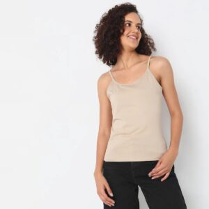 Women Camisole Size L Skin Colour