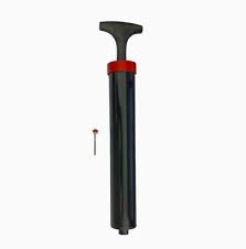 Sss Football Air Pump Black And Red Colour