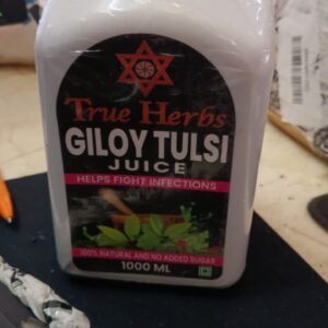 True Herbs Giloy Tulsi Juice Which Is An Ayurvedic Herbal Juice 1000Ml