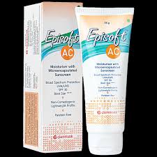 Episoft Glenmark Ac Moisturiser With Microencapsulated Sunscreen 10Gm