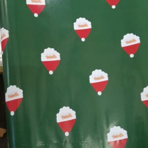 Christmas Wrapping Paper Zazzle Green Colour