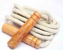 Chhabra Sports Cotton Skipping Ropespeed Jumpfitnessjumpspeed Jumping Rope With Wooden Handle