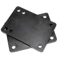 Ms Square Plate 4 Hole Thickness 5Mm Pack Of 8Pc