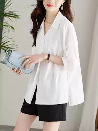 White Shirt For Woaman Size S