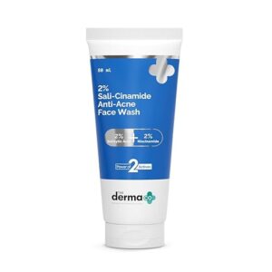 The Derma Co Saliceramide Antiacne Face Wash With 2 Salicylic Acid And 2 Niacinamide 80 Ml