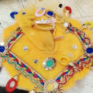 Yellow Laddu Gopal Dress Size 5