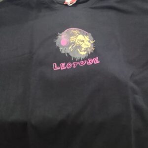 Leotude Men Black T Shirt Size 3Xl